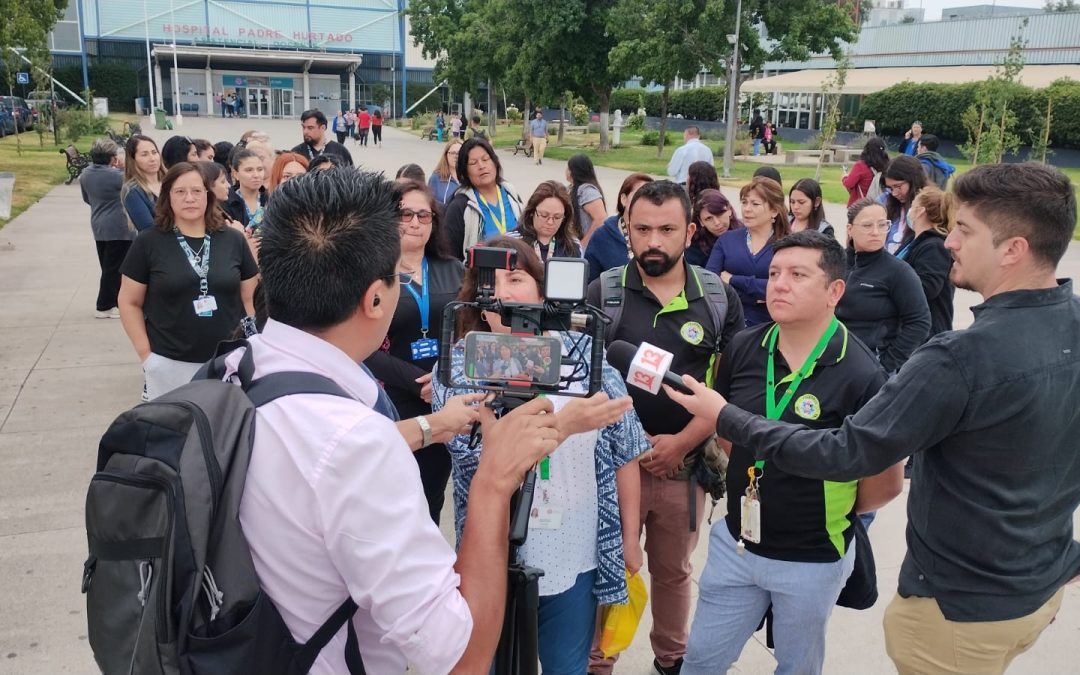 BASTA DE VIOLENCIA Y AGRESIONES A FUNCIONARIOS/AS DEL HOSPITAL PADRE HURTADO